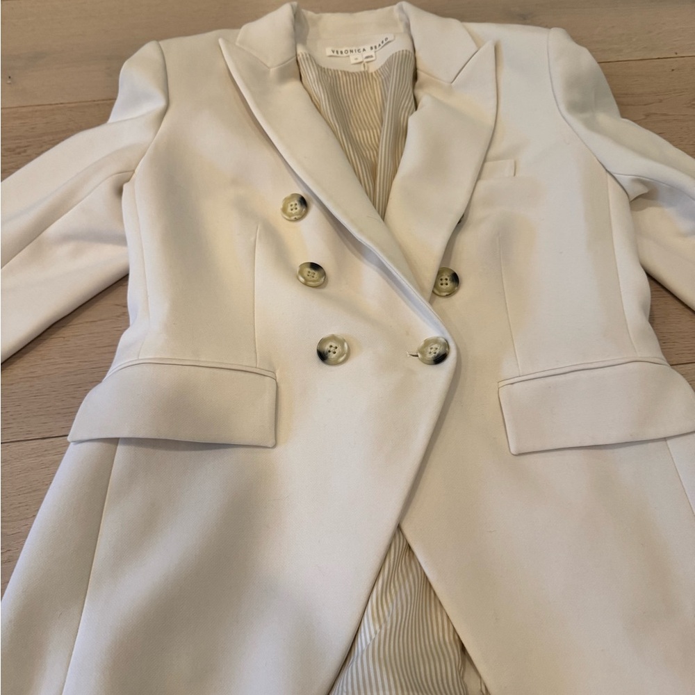 Veronica Beard Ivory Blazer